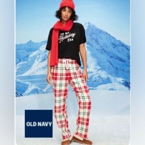 Like New Old Navy Women’s Flannel PJ Pants
